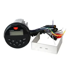 TREM T-Sound Radio-Stéréo USB/Bluetooth Noir 12 V