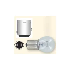 TRIGANO Ampoule 12V BAY 15D feux stop