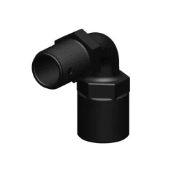 TRUDESIGN Coude 90° FM fileté fileté BSP noir
