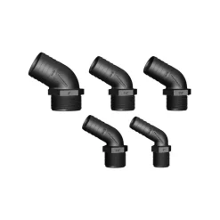 TRUDESIGN Coude 120° MM  fileté cannelé BSP