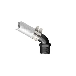 TRUDESIGN Coude 120° MM  fileté cannelé BSP