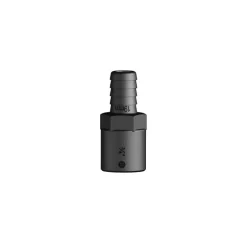TRUDESIGN Raccord FM fileté cannelé noir BSP