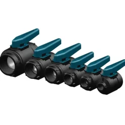 TRUDESIGN Vanne à sphère noir BSP