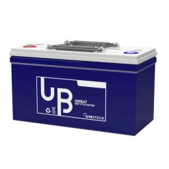 UNITECK Batterie GEL UNIBAT 100.12 | 100Ah