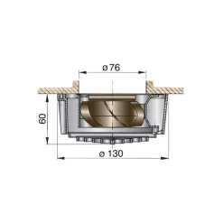 VETUS Aérateur électrique FAN24