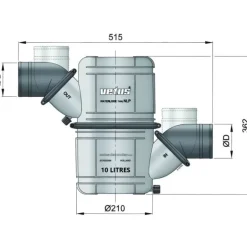 VETUS Waterlock NLP 15 à 120 CV