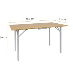 VIA MONDO Table Bambou 100