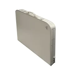 VIA MONDO Table valise en aluminium