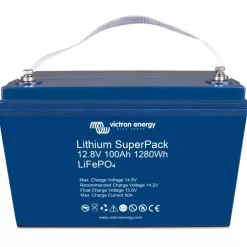 VICTRON Batterie Superpack lithium 12 V | 100 Ah - 1280 Wh