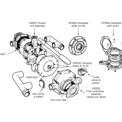 WHALE Pompe MK5 double action