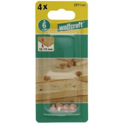 WOLFCRAFT Centreurs pour chevilles | ø 6 mm