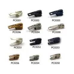 YKK Curseur double 9 mm chaine de 10 mm