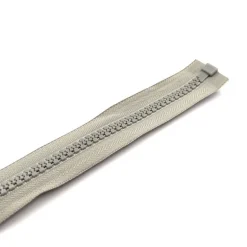 YKK Fermeture injectée 9 mm chaine 10 mm gris