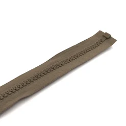 YKK Fermeture injectée 9 mm chaine 10 mm taupe