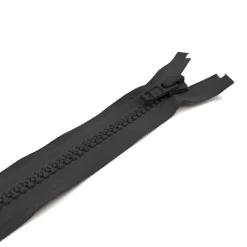 YKK Fermeture injectée 9 mm chaine 10 mm Noir
