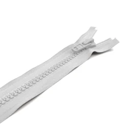 YKK Fermeture injectée 9 mm chaine 10 mm blanc
