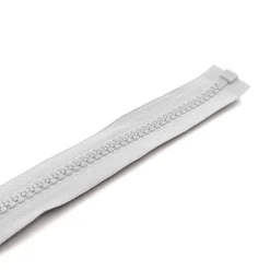 YKK Fermeture injectée 9 mm chaine 10 mm blanc