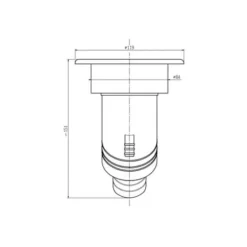 ZADI Coupelle de remplissage longue carburant